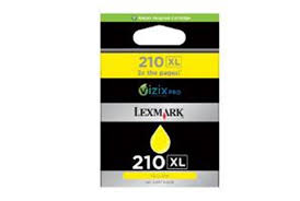 Cartouche d’encre Lexmark N°210XL Jaune