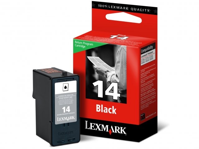 Cartouche d’encre Lexmark N°14 Noir