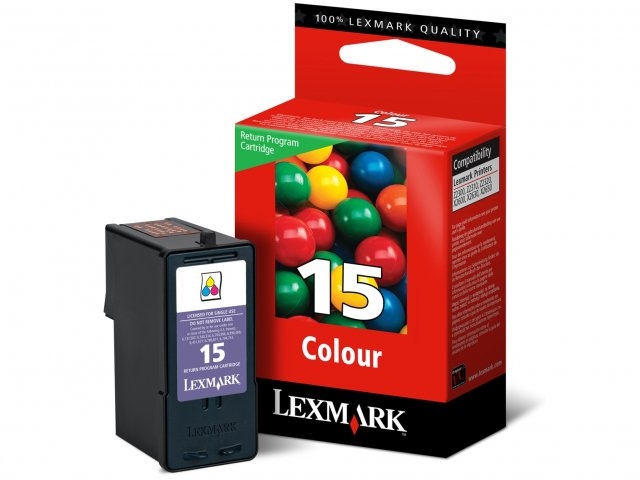 Cartouche d’encre Lexmark N°15 Couleur