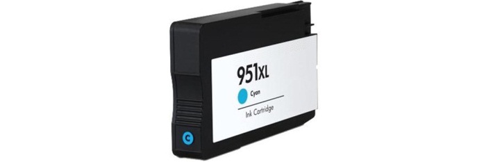 Cartouche d’encre HP N° 951 XL Cyan – Compatible