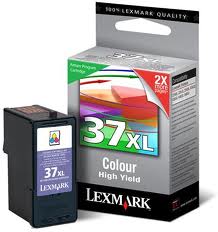 Cartouche d’encre Lexmark N°37 XL Couleur