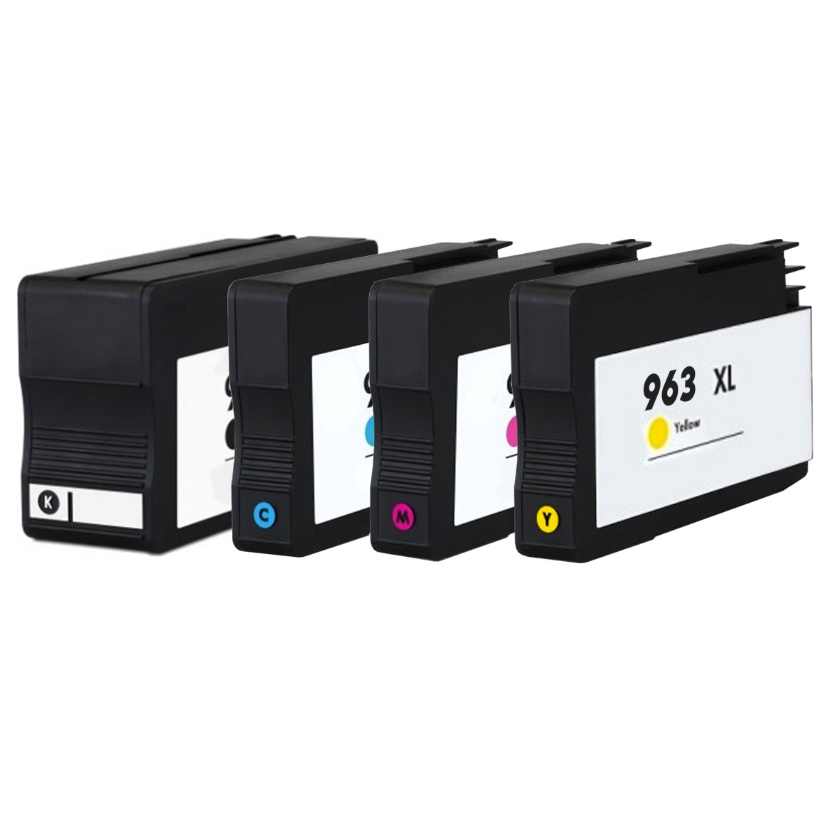 Cartouche d'encre compatible 903XL H903XLB/CL Noir et couleurs (H903B/CL) -  Toner Services