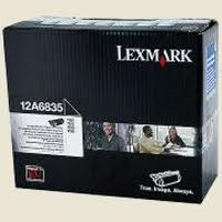 Toner Lexmark 12A6835 Noir (Haute Capacité)