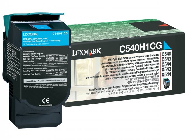 Toner Lexmark C540/C544 Cyan