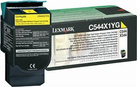 Toner Lexmark X544/C544 Jaune (Haute Capacité)