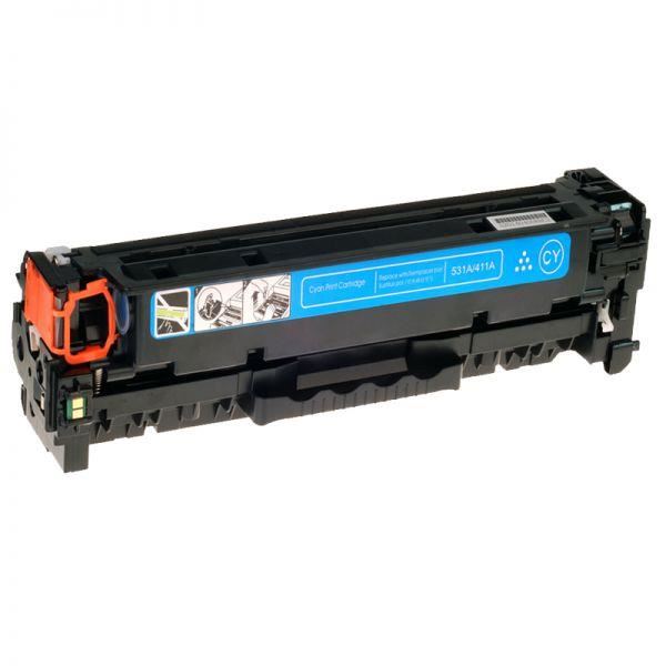 Toner HP CC531A – 304A Cyan – Compatible