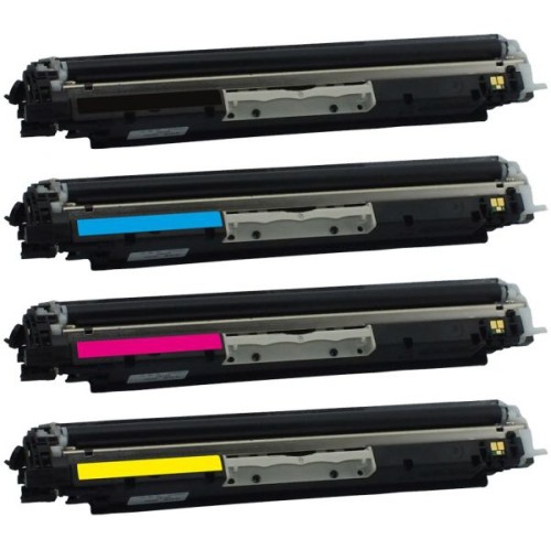 MultiPack 4 Toner HP CE310/1/2/3A – 126A – Compatible