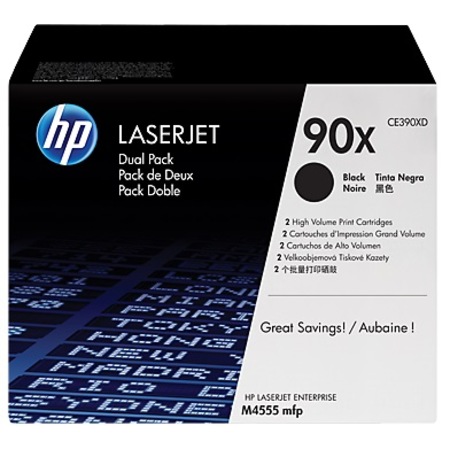 Pack 2 Toner HP CE390XD Noir (Grande Capacité)