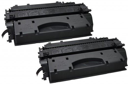 Pack 2 Toner HP CE505X Noir HC – Compatible