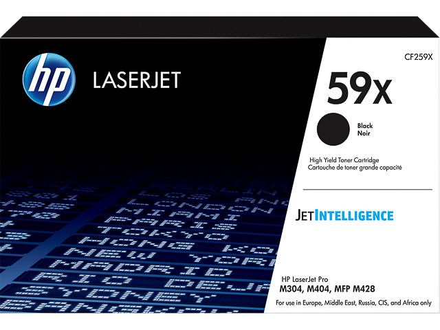 Toner HP CF259X – 59X Noir Grande Capacité