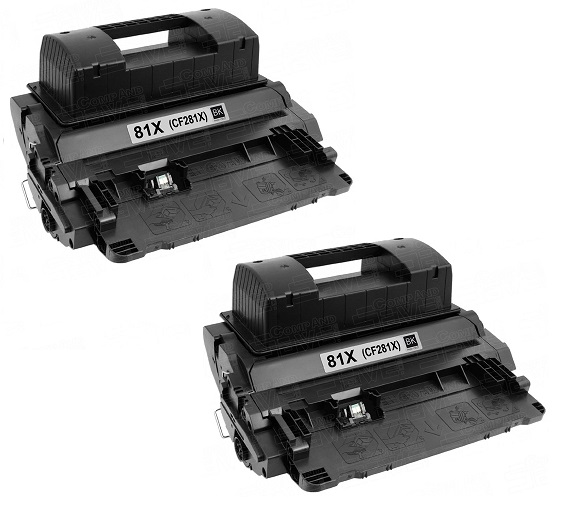 Pack 2 Toner HP CF281XD Noir HC – Compatible