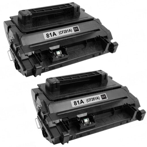 Pack 2 Toner Compatible HP CF281AD Noir