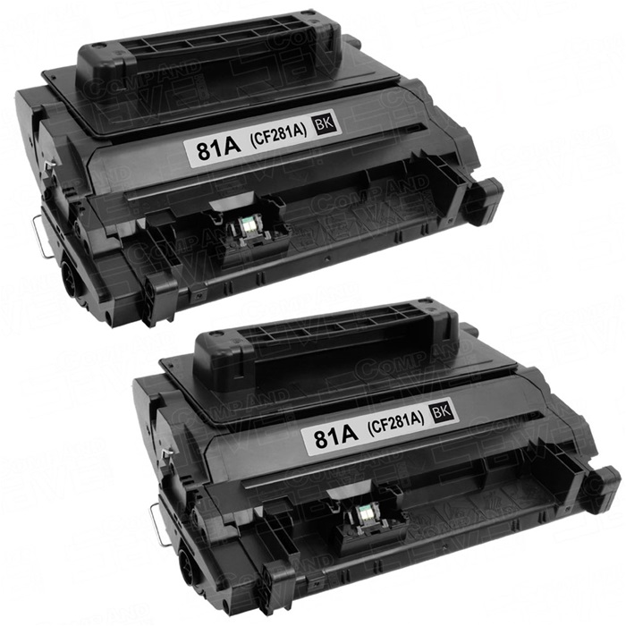 Pack 2 Toner HP CF281AD Noir – Compatible