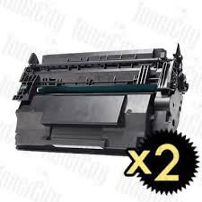 Pack 2 Toner Compatible HP CF287XD Noir HC