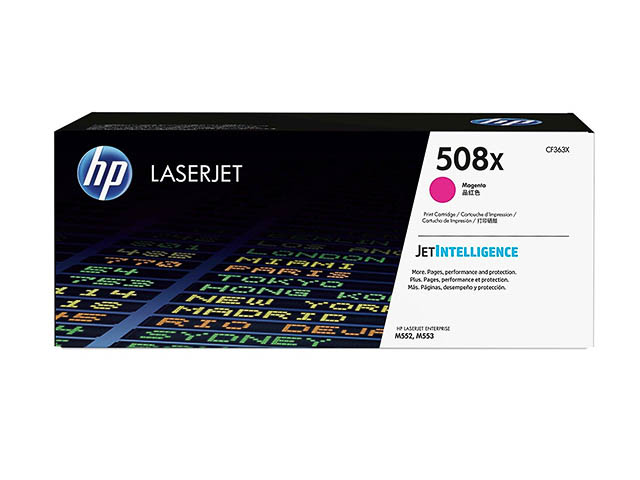 Toner HP CF363X – 508X Magenta (Haute Capacité)