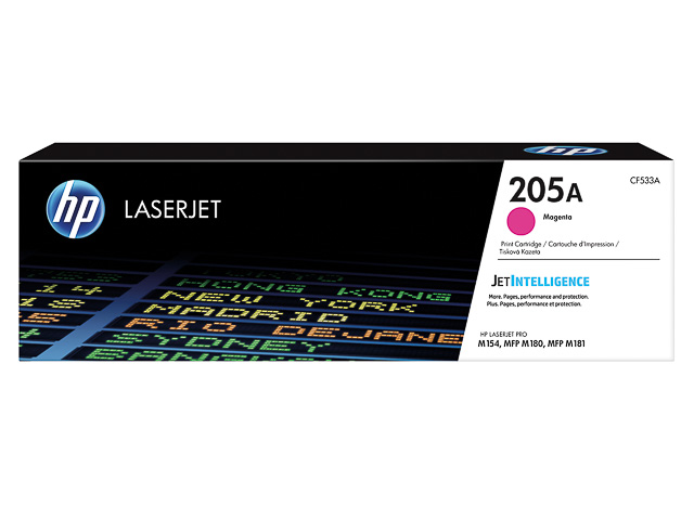 Toner HP CF533A – 205A Magenta