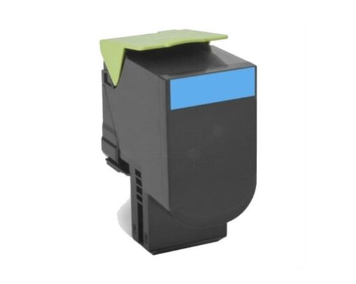 Toner Lexmark CX410/510 Cyan - Compatible