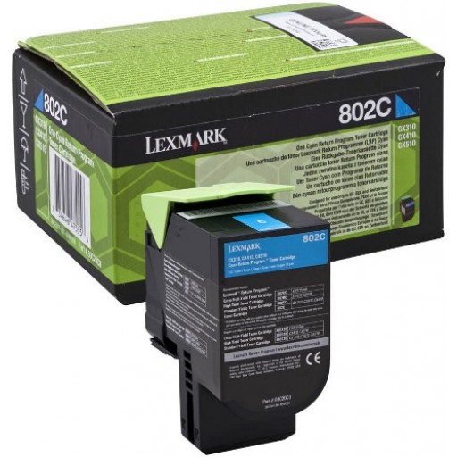 Toner Lexmark CX410/510 Cyan