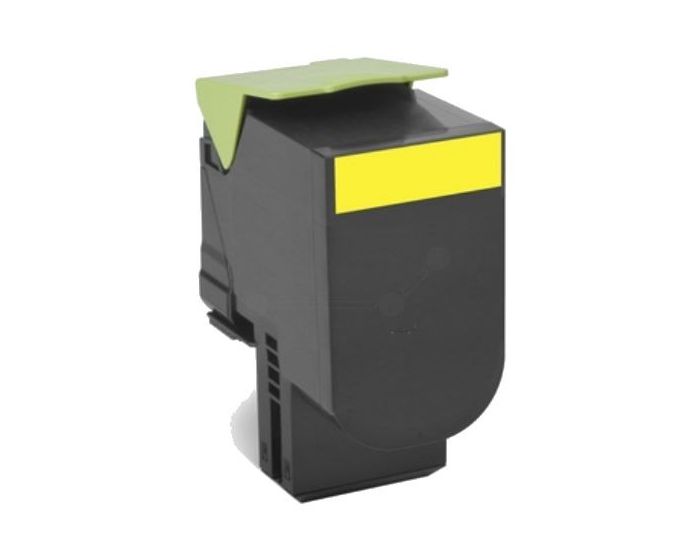 Toner Lexmark CX410/510 Jaune – Compatible