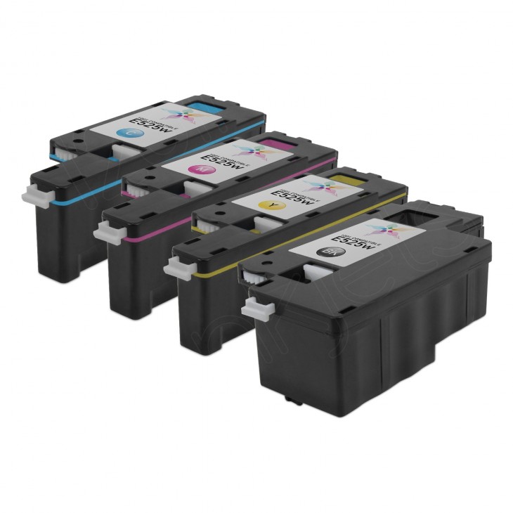 MultiPack 4 Toner Dell E525 – Compatible