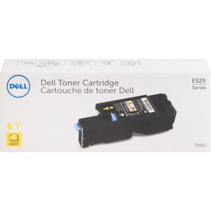 Toner Dell E525 Jaune