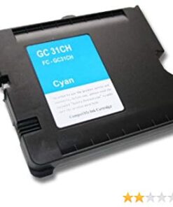 Cartouche Ricoh GC31 Cyan - Compatible