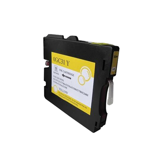 Cartouche Ricoh GC31 Yellow – Compatible