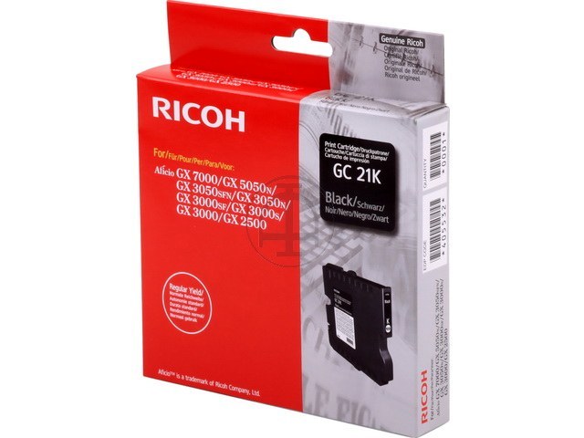 Cartouche D’Encre Ricoh GC21 BK