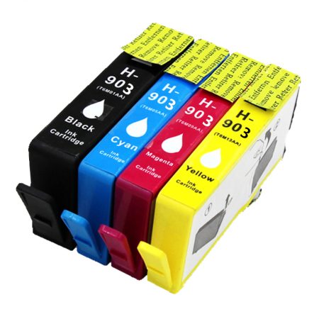 Cartouche d'encre compatible 903XL H903XLB/CL Noir et couleurs (H903B/CL) -  Toner Services