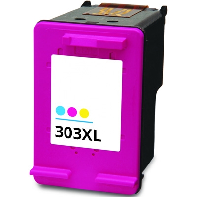 2 cartouches compatibles HP 303 XL 303XL - 1 Noir + 1 Couleurs