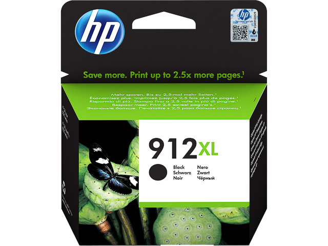 Cartouche HP 912 XL Noir