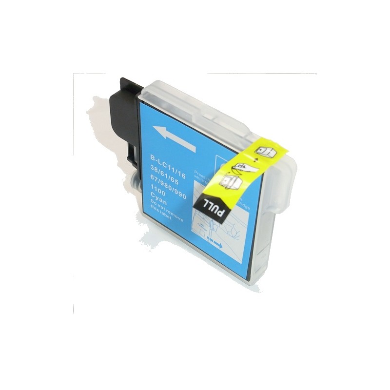 Cartouche Brother LC-1100 Cyan – Compatible