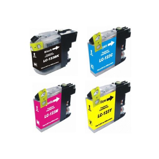 MultiPack Cartouche Brother LC-123 CMYBK - Compatible