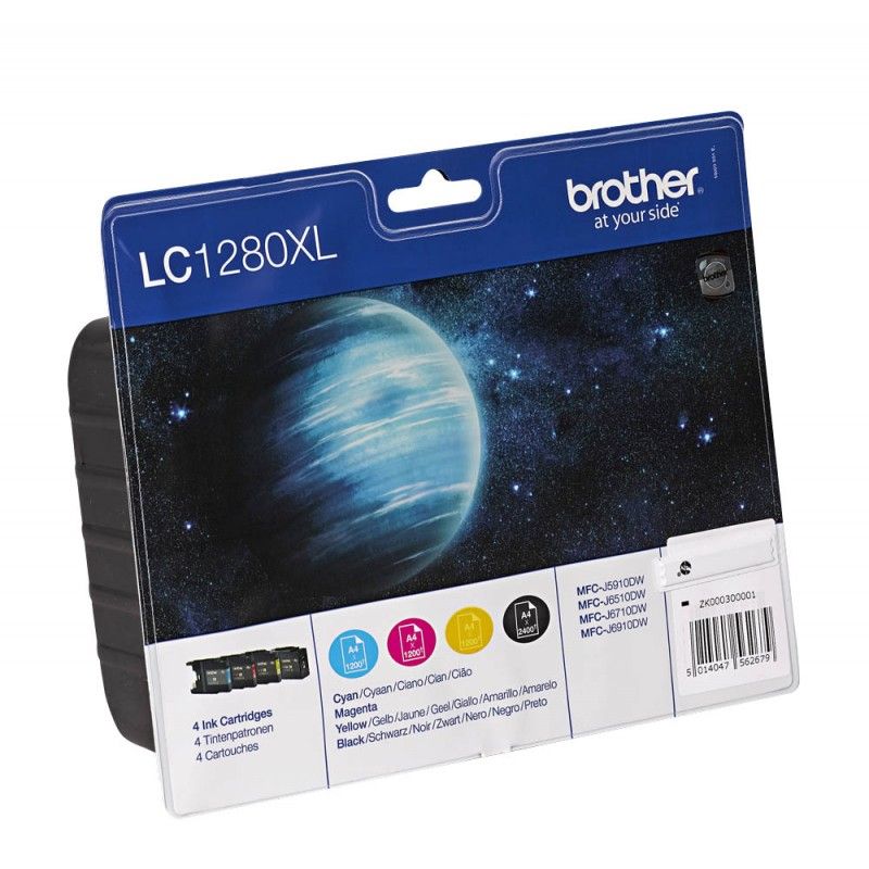Pack Cartouche d’encre Brother LC-1280 XL CMYBK