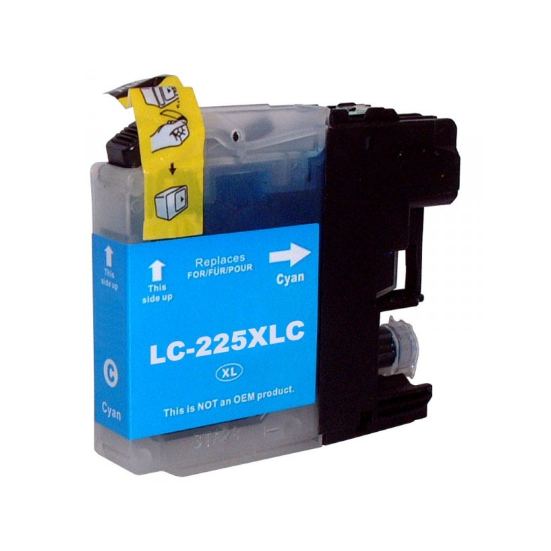 Cartouche Brother LC-225XL Cyan – Compatible