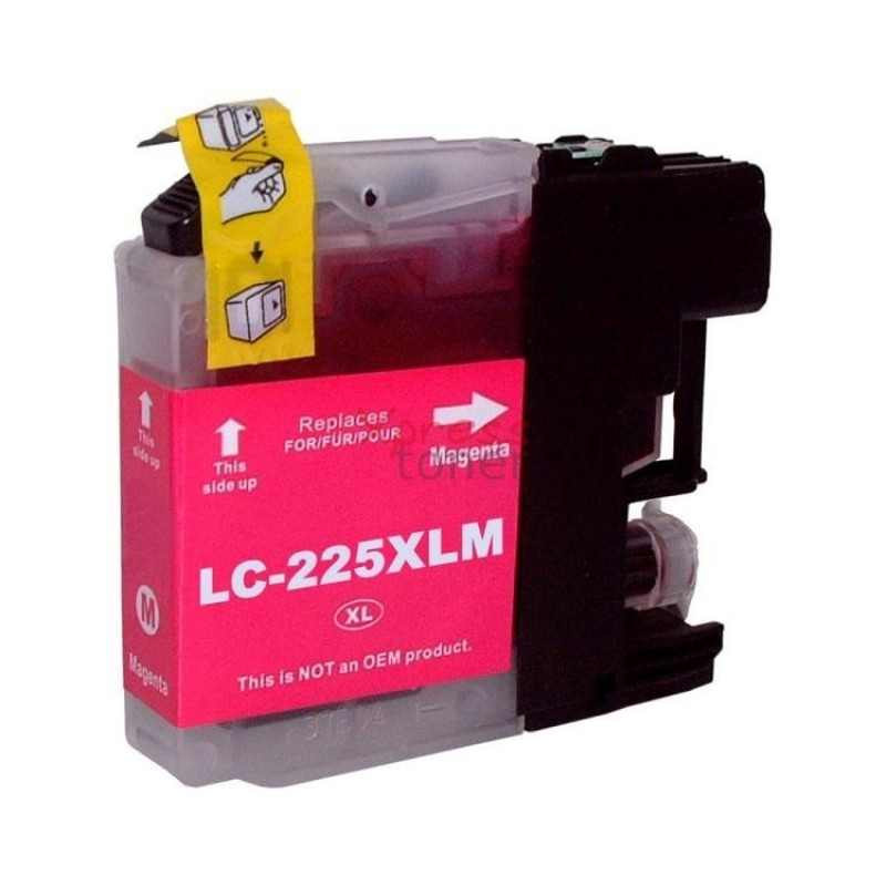 Cartouche Brother LC-225XL Magenta – Compatible