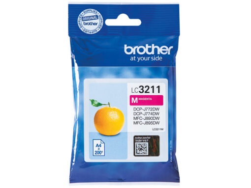 Cartouche d'encre Brother LC3211 Magenta