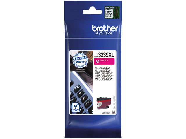 Cartouche d’encre Brother LC3239XLM Magenta