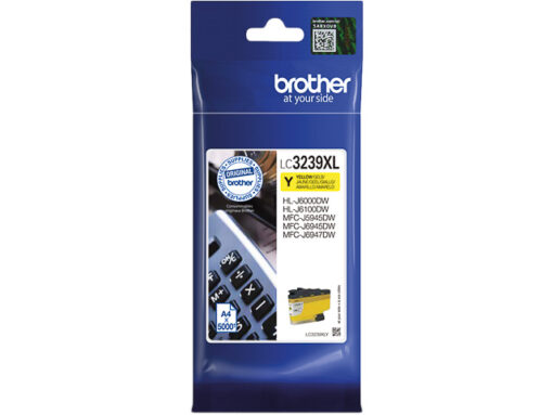 Cartouche d'encre Brother LC3239XLY Jaune