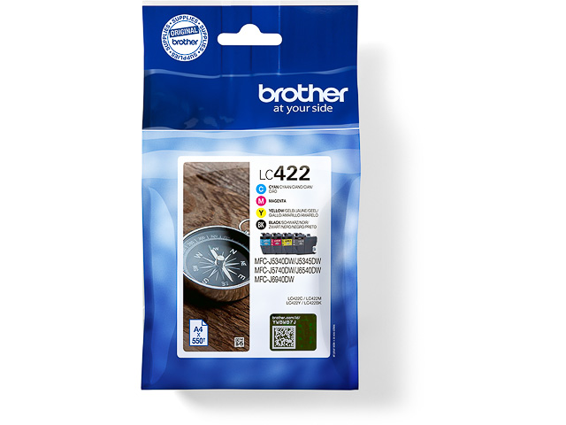 MultiPack Cartouche d’encre Brother LC422