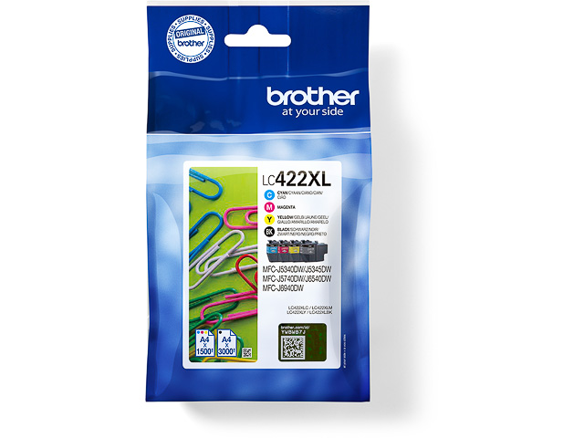 MultiPack Cartouche d’encre Brother LC422XL