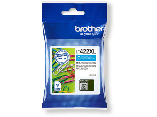 Cartouche d'encre Brother LC422XL Cyan