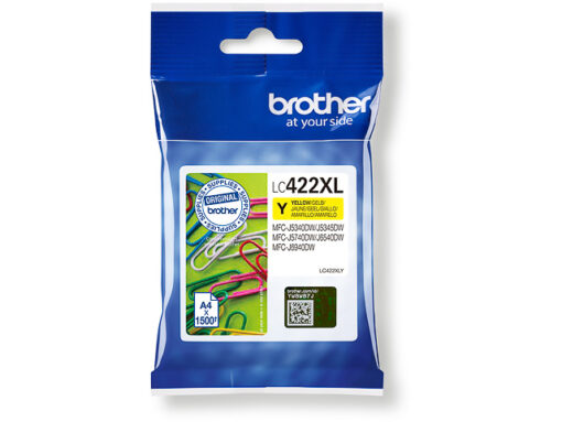 Cartouche d'encre Brother LC422XL Yellow