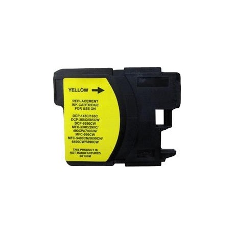 Cartouche Brother LC-980XL YELLOW – Compatible