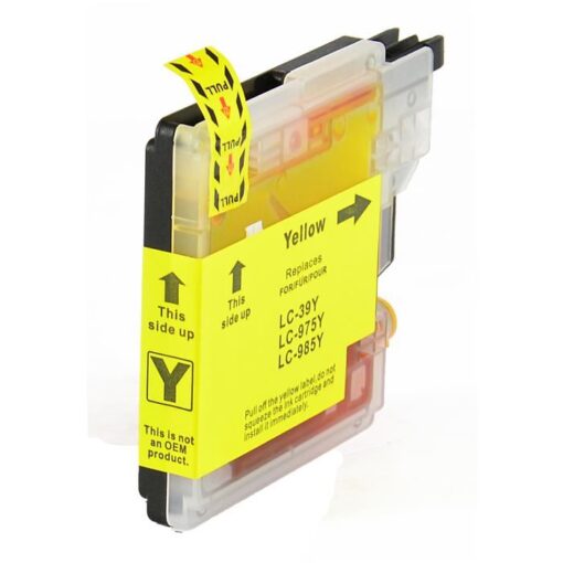Cartouche Brother LC985Y Jaune - Compatible