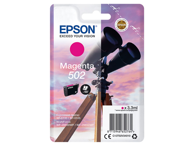 Cartouche D’Encre Epson 502 Magenta