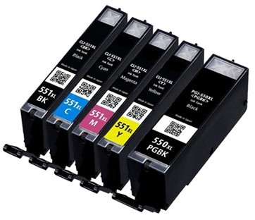 MultiPack Cartouche Canon PGI-550/CLI-551 XL – Compatible