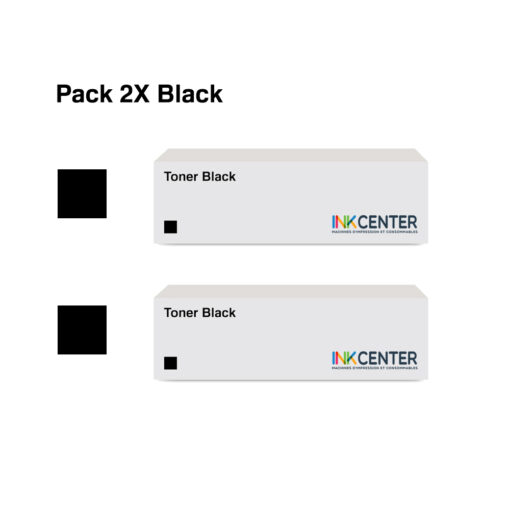 Pack 2 Toner Compatible HP CF287XD Noir HC – Image 2