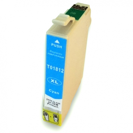 Cartouche Epson T1812 XL Cyan – Compatible