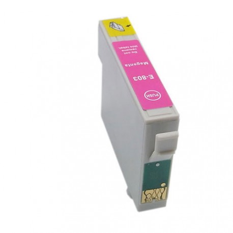 Cartouche Epson T0803 XL Magenta – Compatible